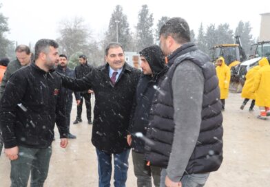 BAŞKAN CANPOLAT SAHADA: HALİLİYE BELEDİYESİ KAR YAĞIŞINA HAZIR BAŞKAN CANPOLAT SAHADA: HALİLİYE BELEDİYESİ KAR YAĞIŞINA HAZIR